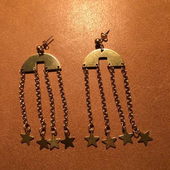 Shooting star 🌠 💫 statement earrings - Picture 6 of 14